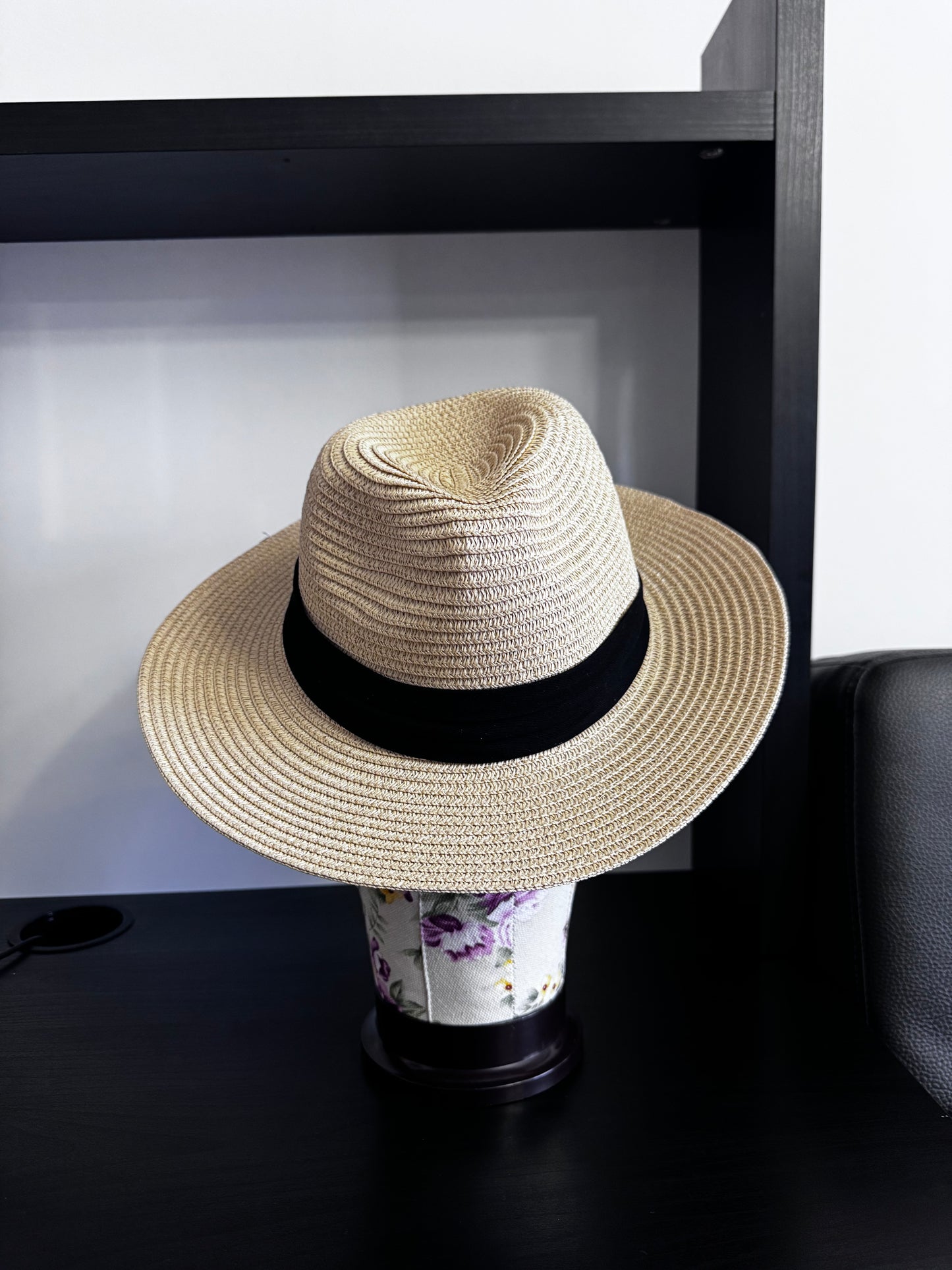 Wide Brim Straw Summer Hat