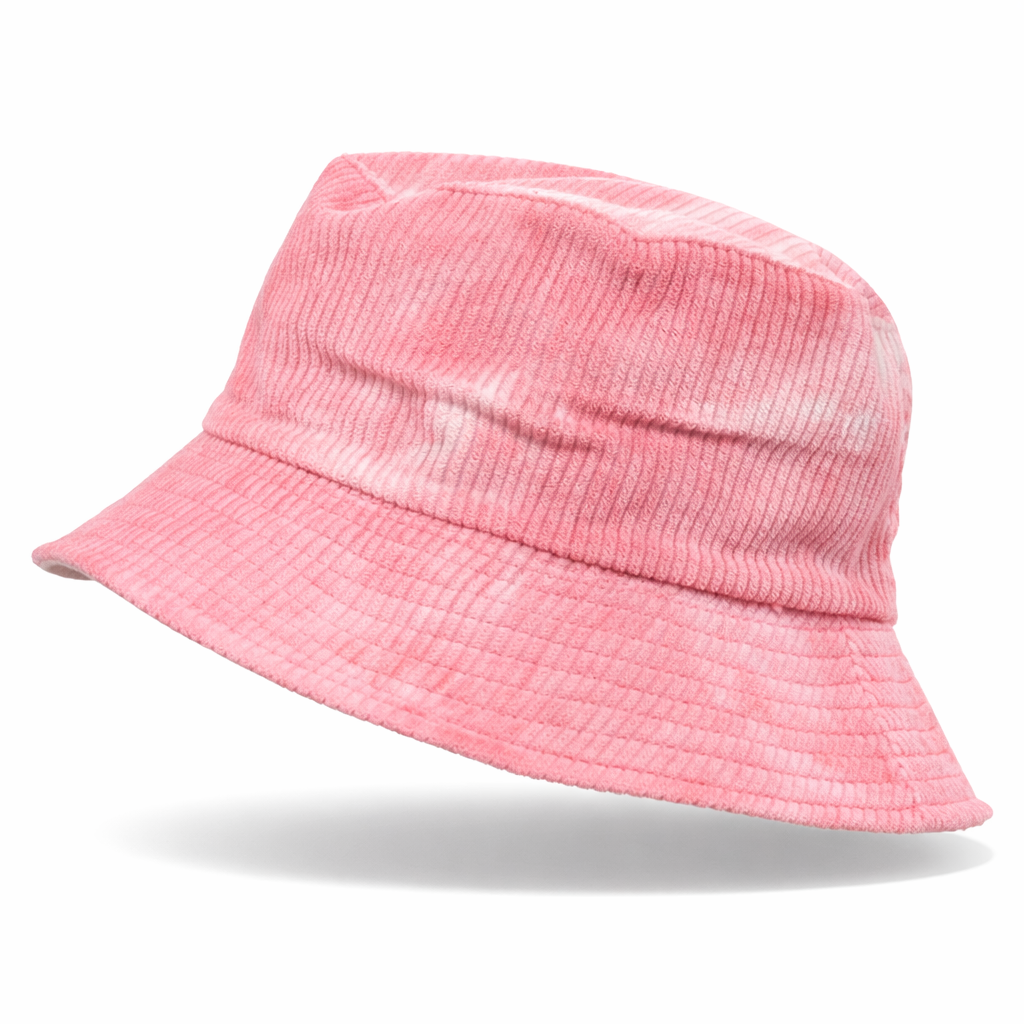 Pink Tie-Dye Bucket Hat – Lightweight Summer Fashion Hat for Women