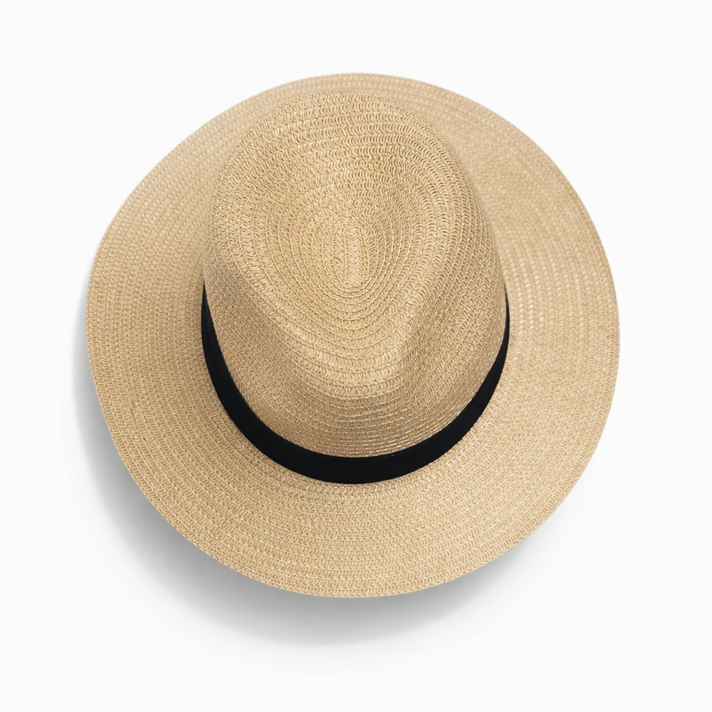 Wide Brim Straw Summer Hat