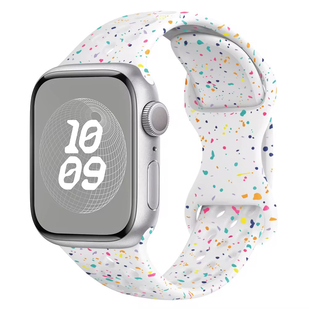 Confetti Silicone Watch Strap