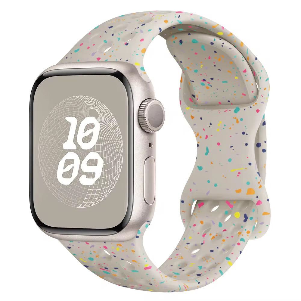 Confetti Silicone Watch Strap