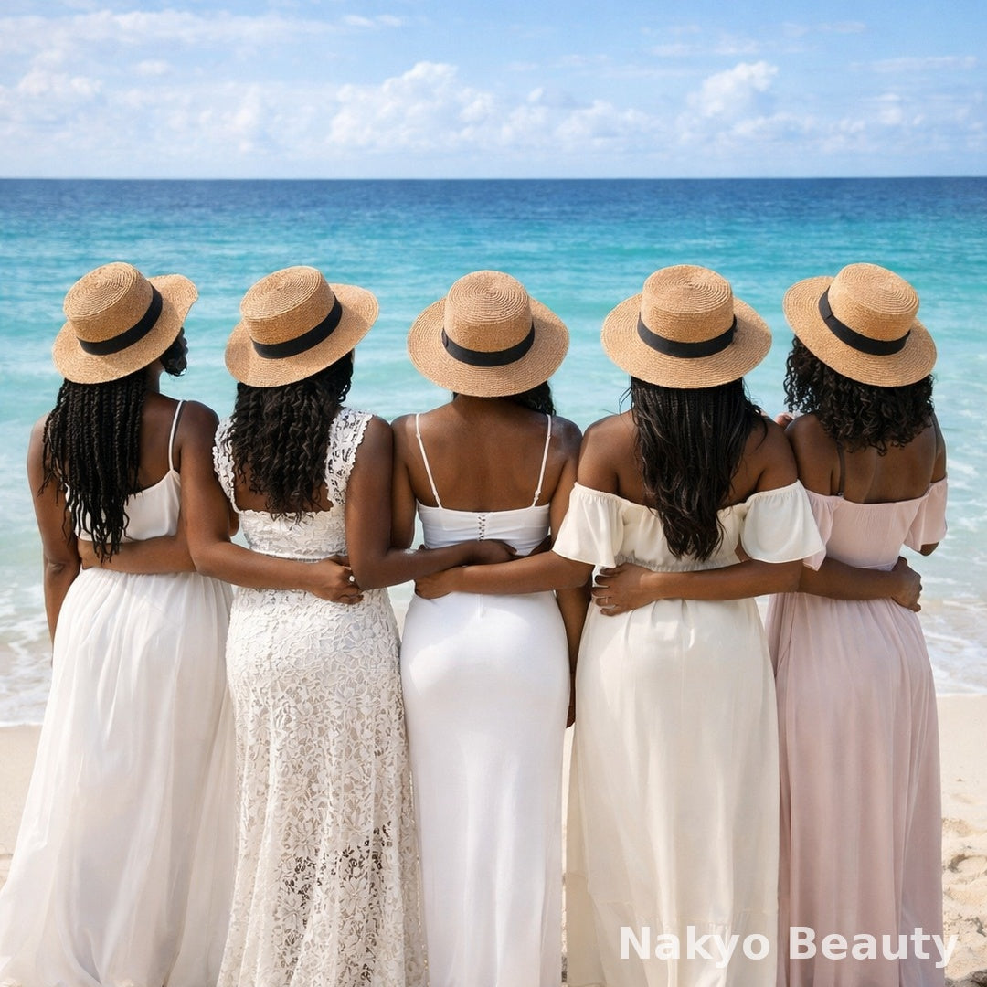 Women’s Round Flat-Top Straw Sun Hat
