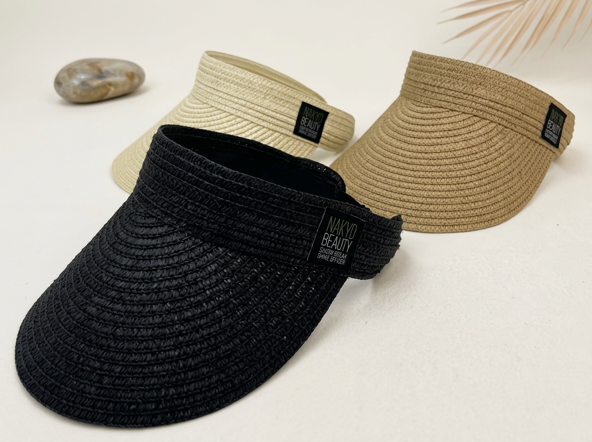 Adjustable Wide Brim Sun Visor Hat